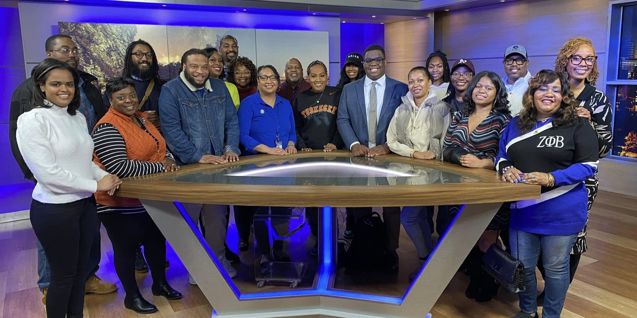 andre speaking at bennett international event